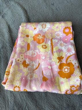 Maje Pink Floral Straight-Leg Pants